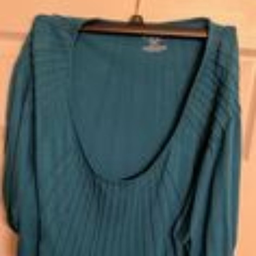 Lane Bryant Teal Shirt